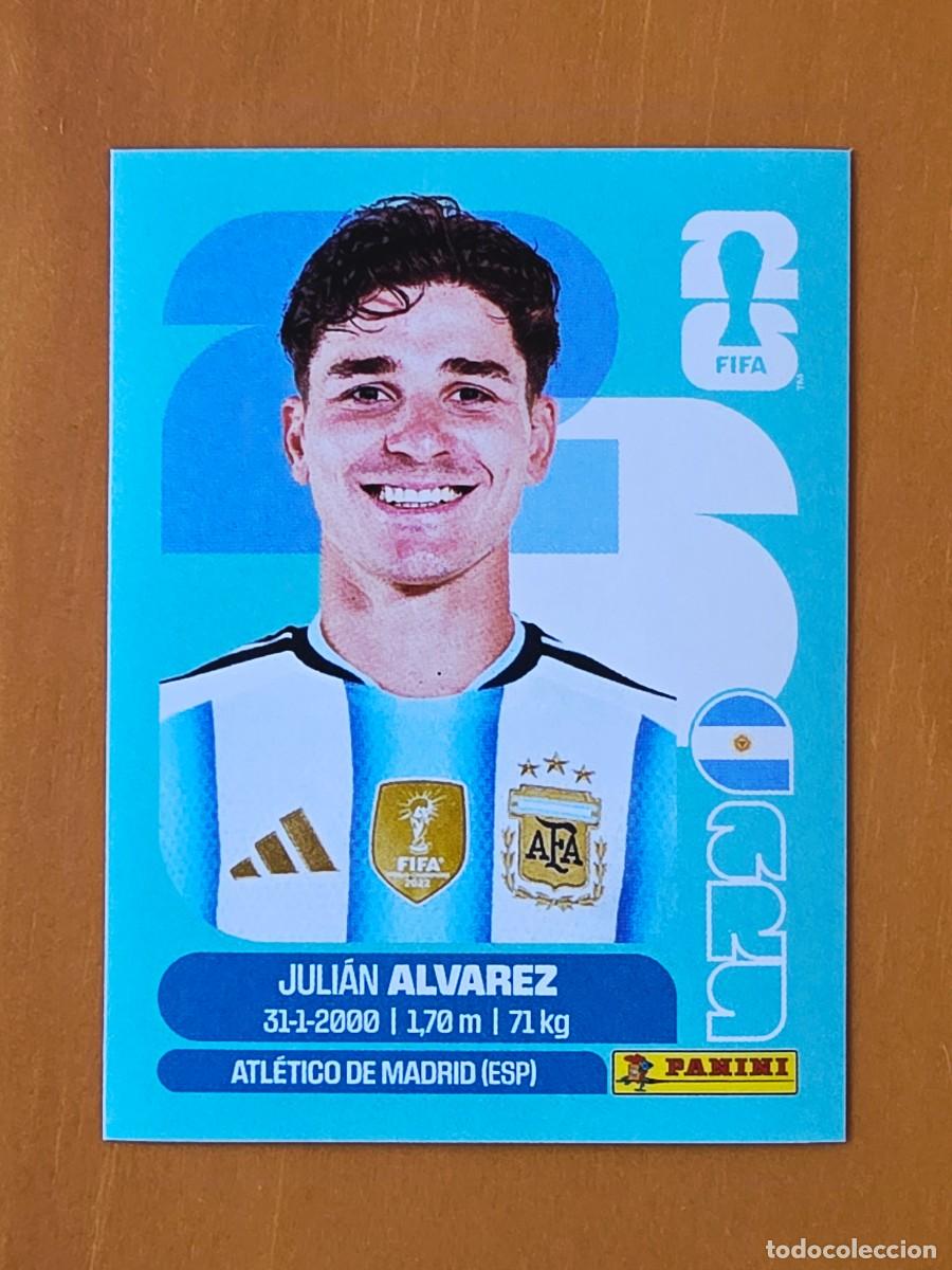 Cromos de f&uacute;tbol: ARG 19 Juli&aacute;n &Aacute;lvarez, Argentina, Panini FIFA World Cup Mundial 2026 Sticker