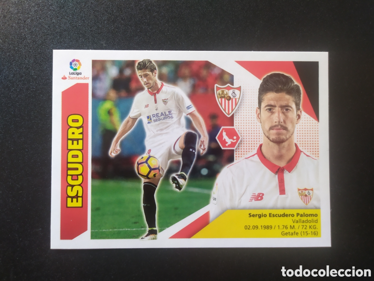 Cromos de f&uacute;tbol: Liga este 2017 2018 17 18 panini Escudero n&deg; 7 Sevilla