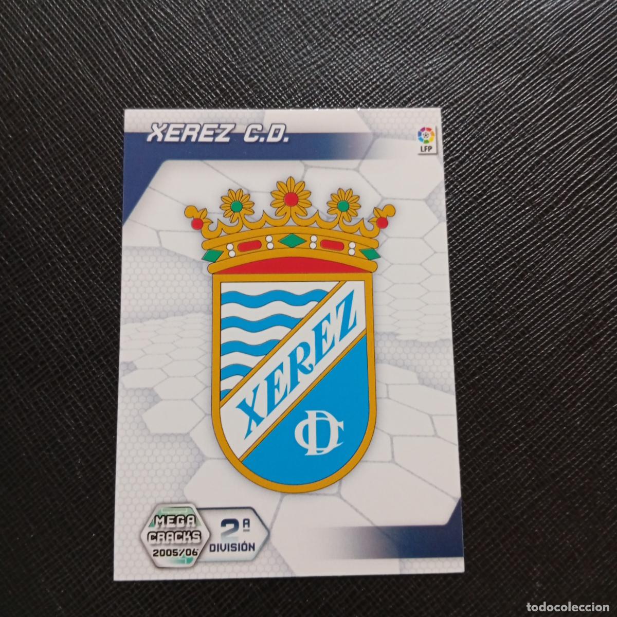 Cromos de f&uacute;tbol: 422 XEREZ ESCUDO PANINI MEGACRACKS 05 06 CROMO FUTBOL 2005 2006 - A213 PG442
