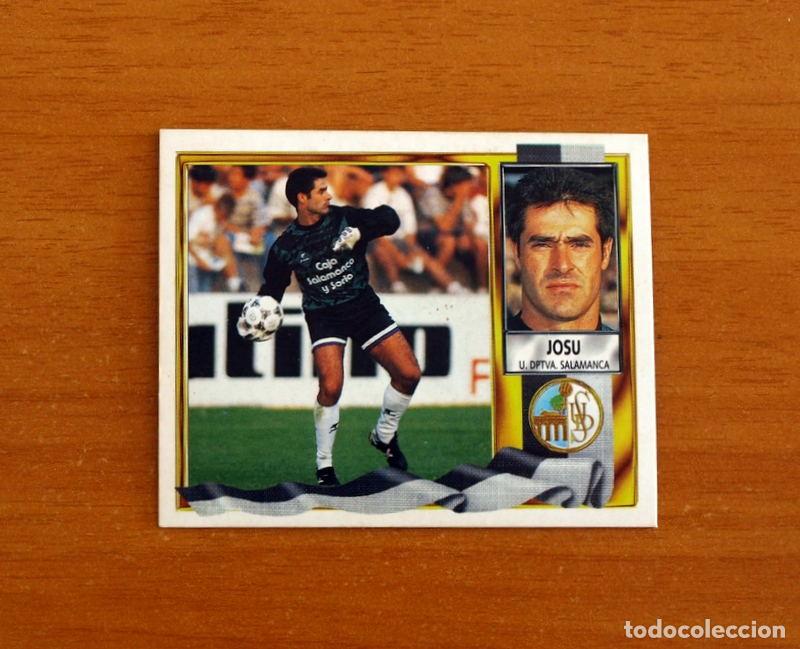 Cromos de f&uacute;tbol: Salamanca - Josu - COLOCA - Ediciones Este Liga 1995-1996, 95-96 - Nunca pegado