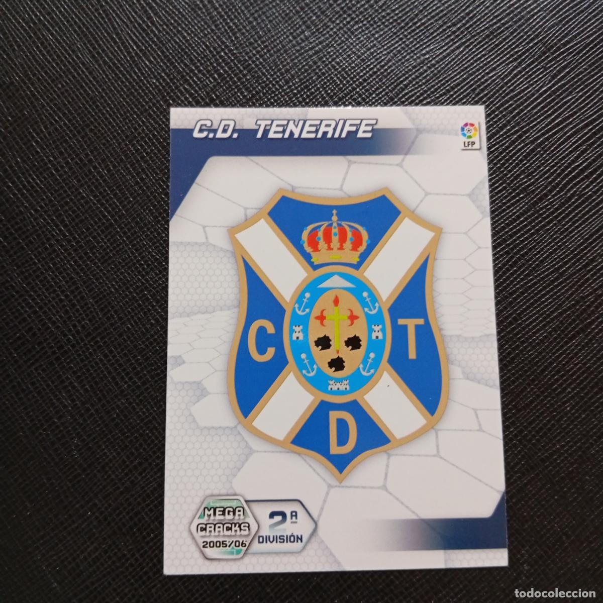 Cromos de f&uacute;tbol: 423 TENERIFE ESCUDO PANINI MEGACRACKS 05 06 CROMO FUTBOL 2005 2006 - A213 PG451