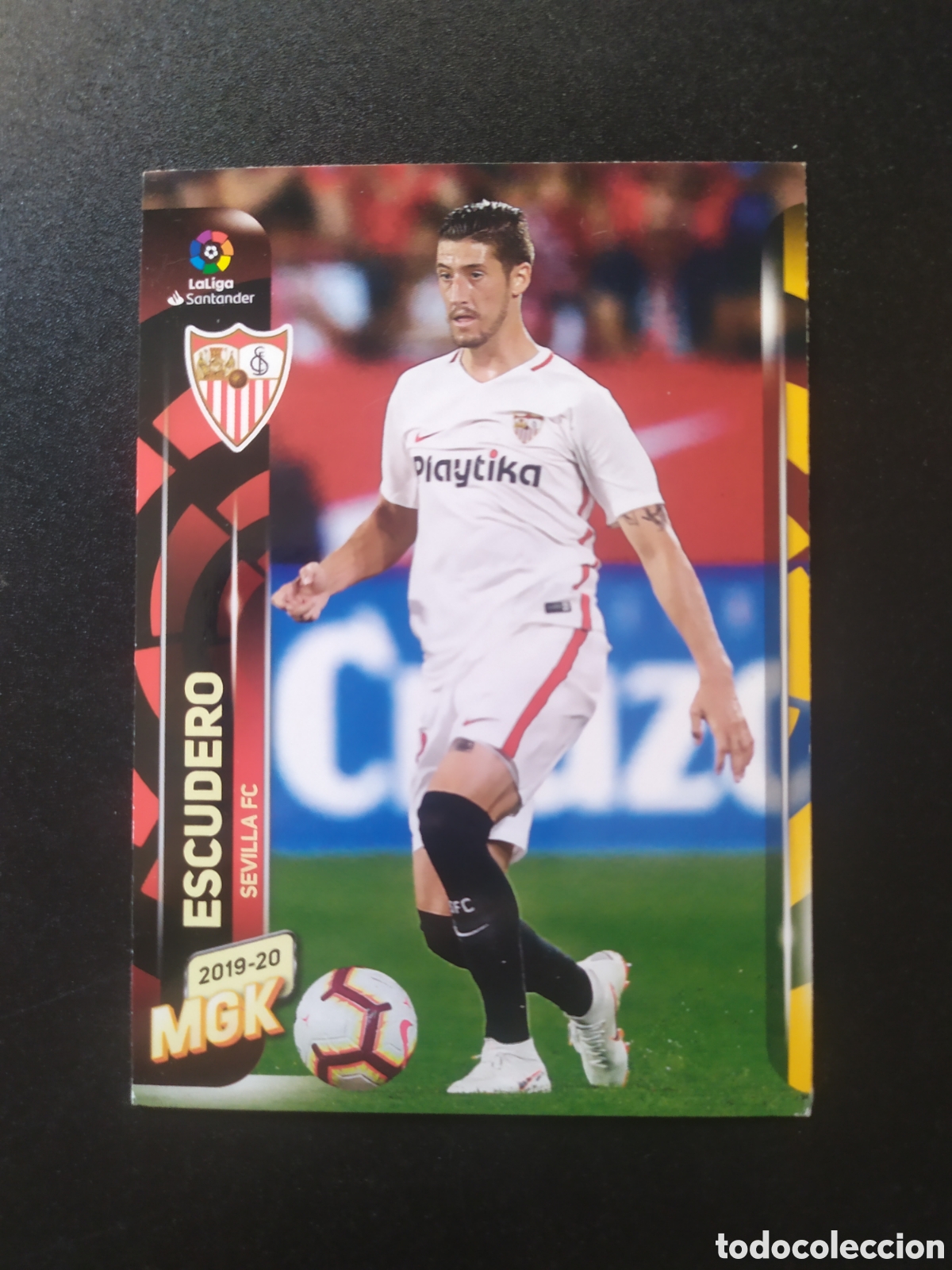 Cromos de f&uacute;tbol: Megacracks 2019 2020 19 20 panini Escudero n&deg;297 Sevilla