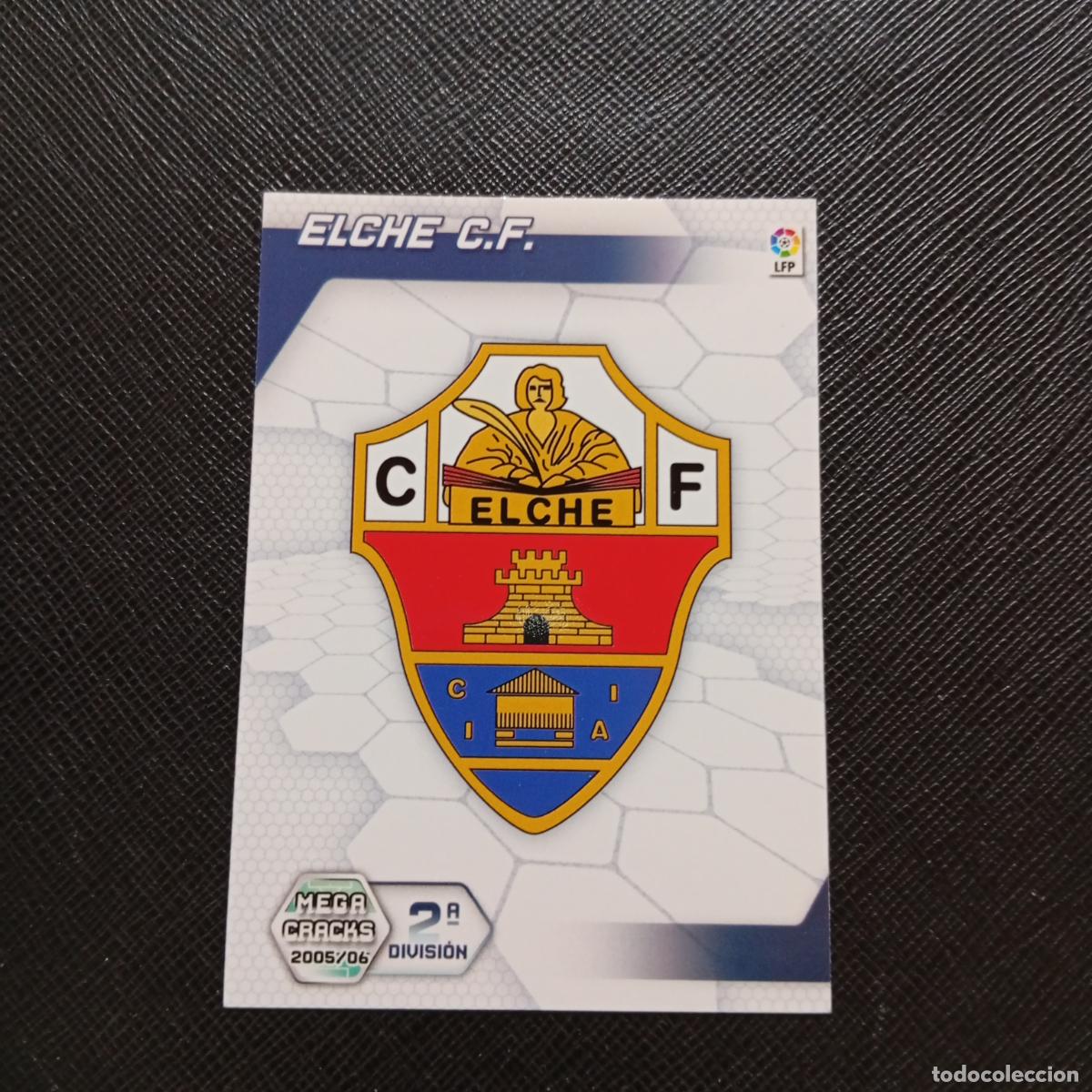 Cromos de f&uacute;tbol: 424 ELCHE ESCUDO PANINI MEGACRACKS 05 06 CROMO FUTBOL 2005 2006 - A213 PG451