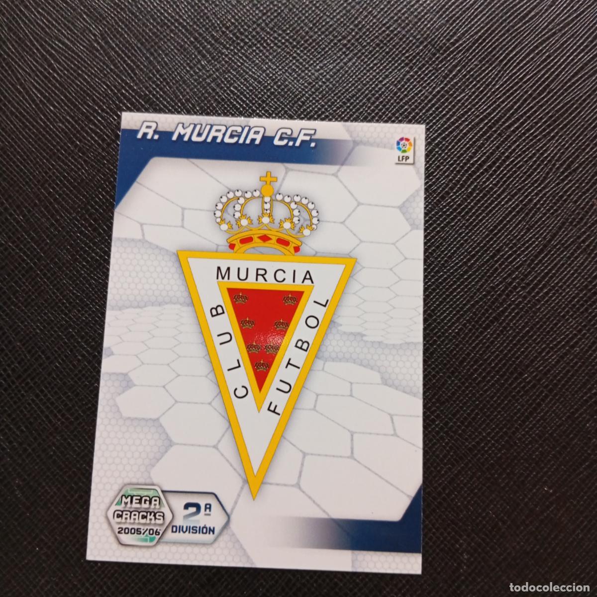 Cromos de f&uacute;tbol: 426 MURCIA ESCUDO PANINI MEGACRACKS 05 06 CROMO FUTBOL 2005 2006 - A213 PG451