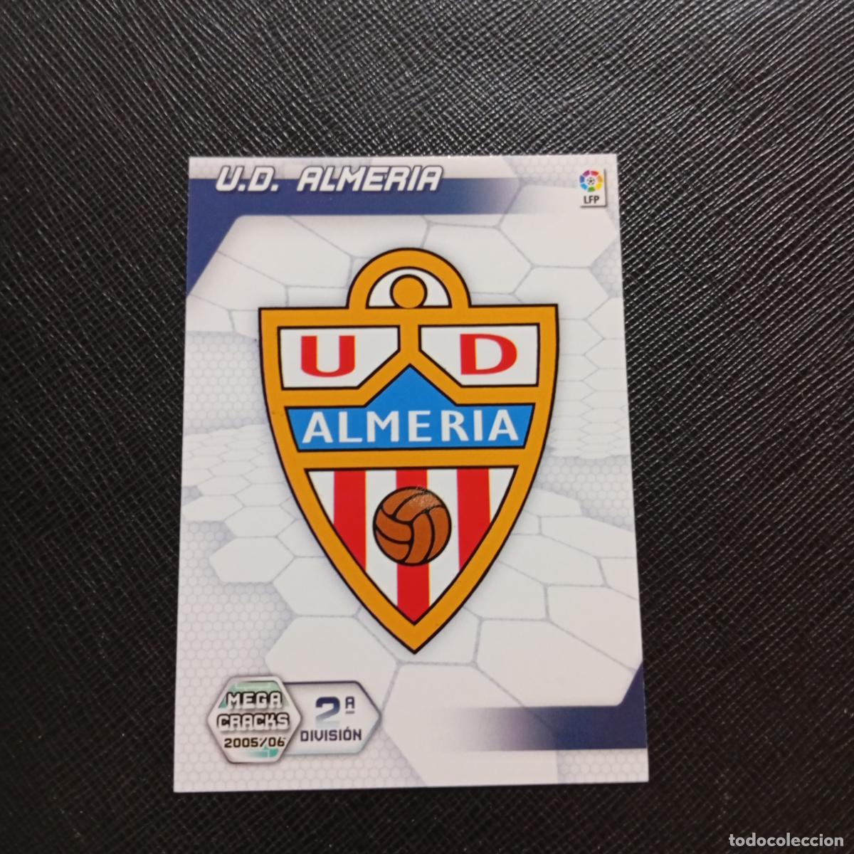 Fu&szlig;ball-Sticker: 428 ALMERIA ESCUDO PANINI MEGACRACKS 05 06 CROMO FUTBOL 2005 2006 - A213 PG451