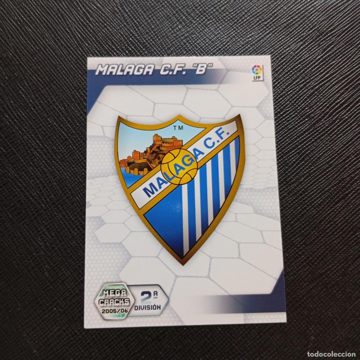 Cromos de f&uacute;tbol: 431 MALAGA ESCUDO PANINI MEGACRACKS 05 06 CROMO FUTBOL 2005 2006 - A213 PG451