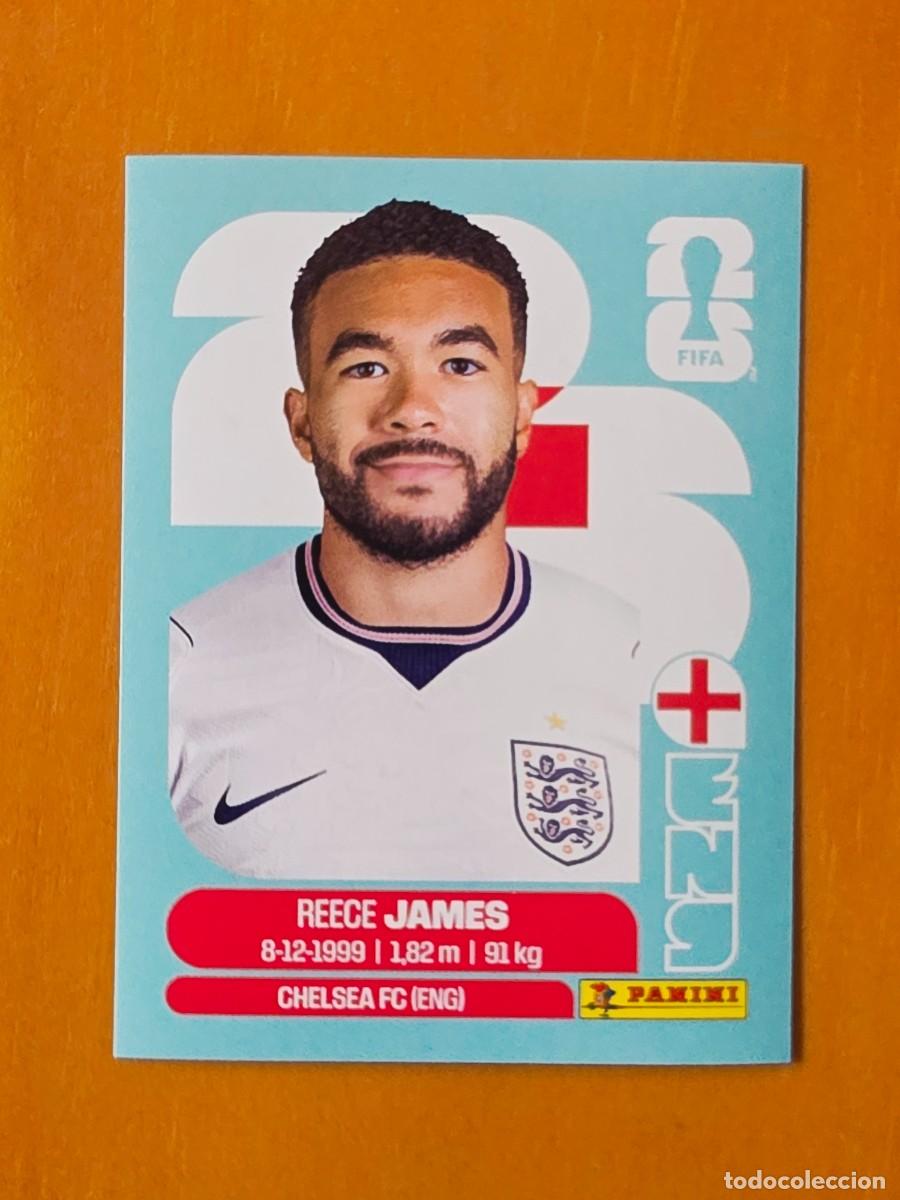 Cromos de f&uacute;tbol: ENG 7 Reece James, Inglaterra, Panini FIFA World Cup Mundial 2026 Sticker
