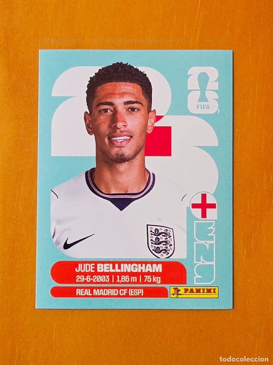 Cromos de f&uacute;tbol: ENG 11 Jude Bellingham, Inglaterra, Panini FIFA World Cup Mundial 2026 Sticker