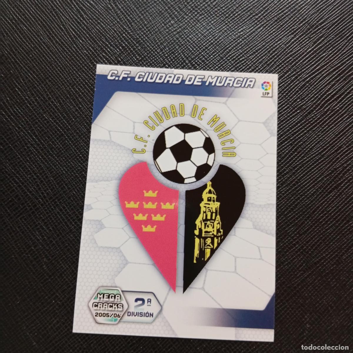 Cromos de f&uacute;tbol: 432 CIUDAD MURCIA ESCUDO PANINI MEGACRACKS 05 06 CROMO FUTBOL 2005 2006 - A213 PG460