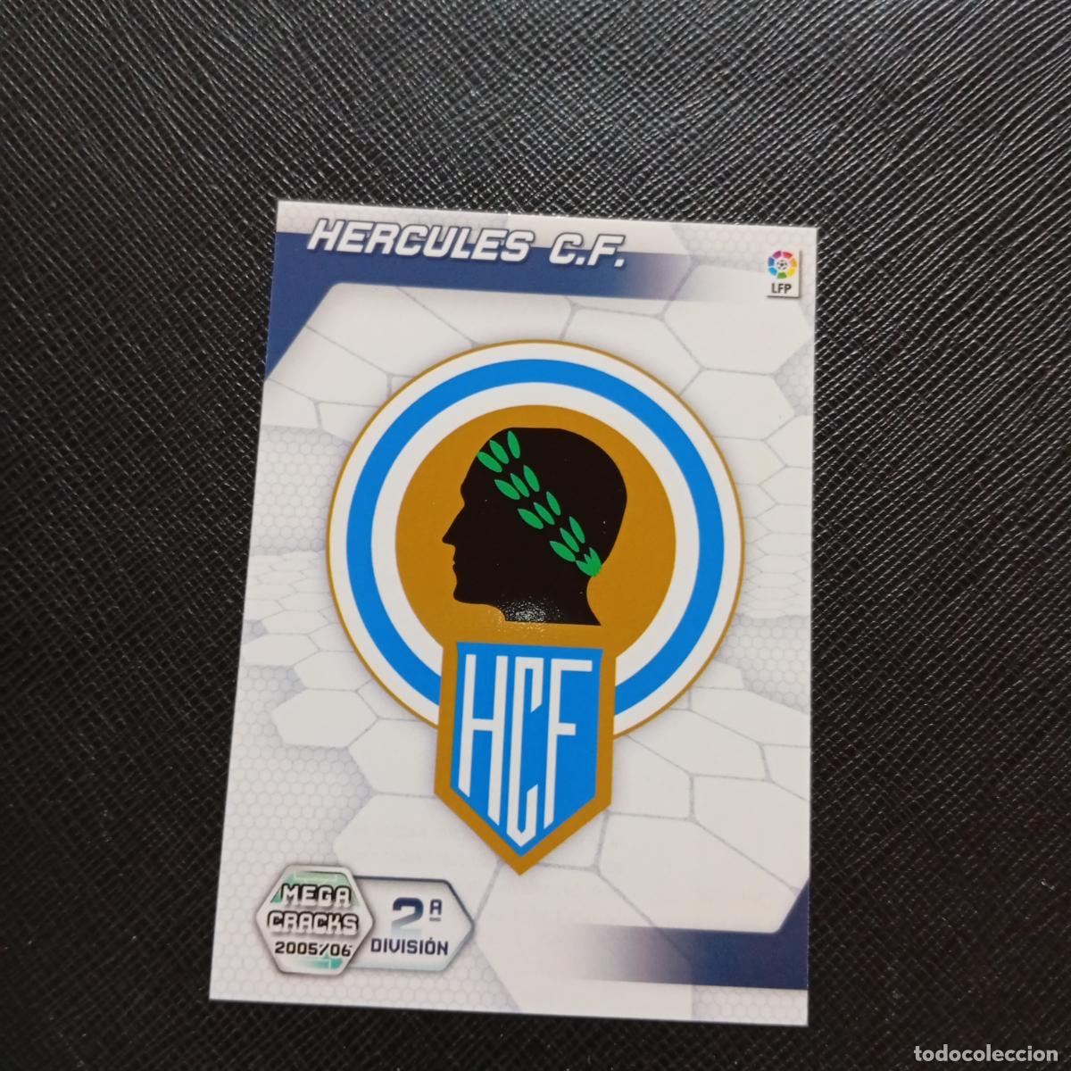 Cromos de f&uacute;tbol: 434 HERCULES ESCUDO PANINI MEGACRACKS 05 06 CROMO FUTBOL 2005 2006 - A213 PG460