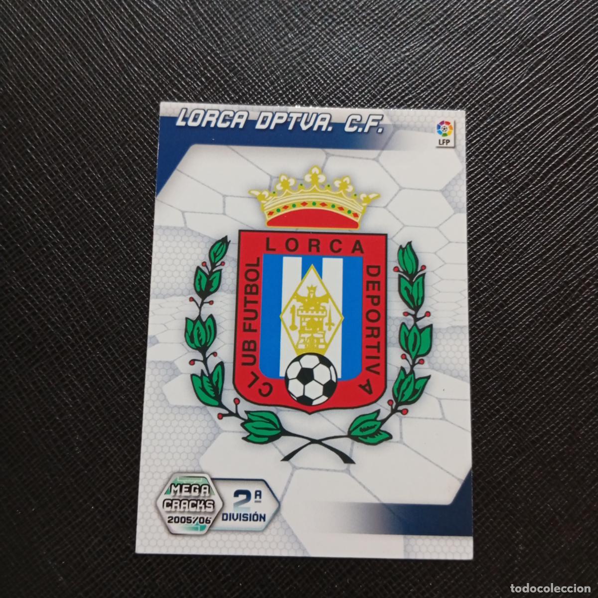 Cromos de f&uacute;tbol: 435 LORCA ESCUDO PANINI MEGACRACKS 05 06 CROMO FUTBOL 2005 2006 - A213 PG460
