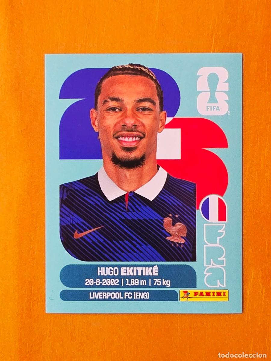 Cromos de f&uacute;tbol: FRA 19 Hugo Ekitik&eacute;, Francia, Panini FIFA World Cup Mundial 2026 Sticker