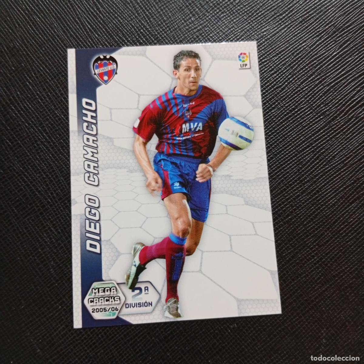 Cromos de f&uacute;tbol: 438 DIEGO CAMACHO LEVANTE PANINI MEGACRACKS 05 06 CROMO FUTBOL 2005 2006 - A213 PG460