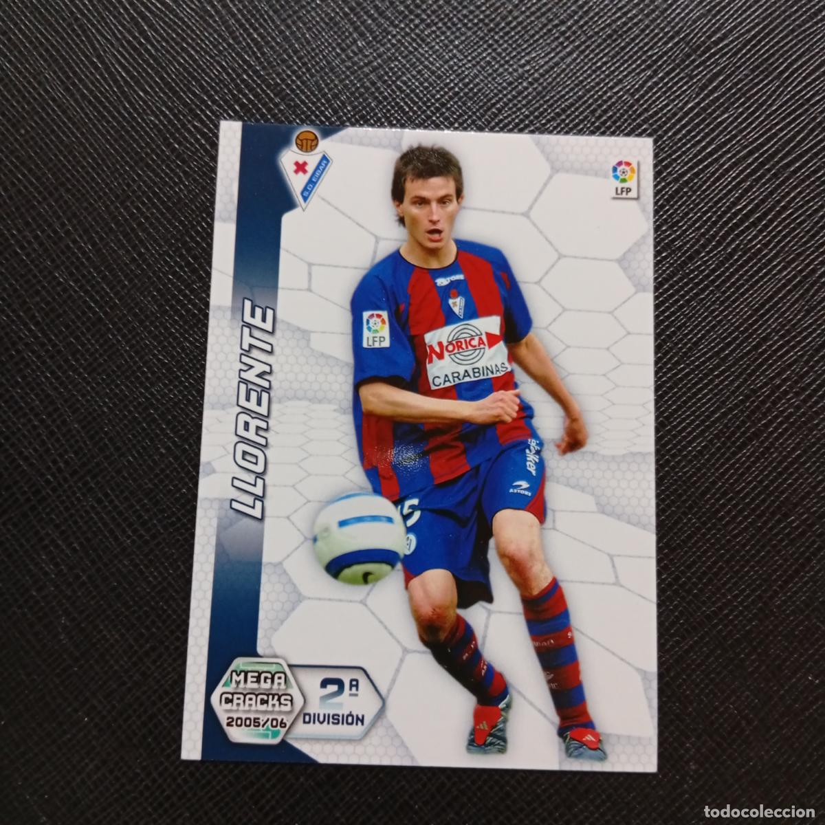 Cromos de f&uacute;tbol: 439 LLORENTE EIBAR PANINI MEGACRACKS 05 06 CROMO FUTBOL 2005 2006 - A213 PG460