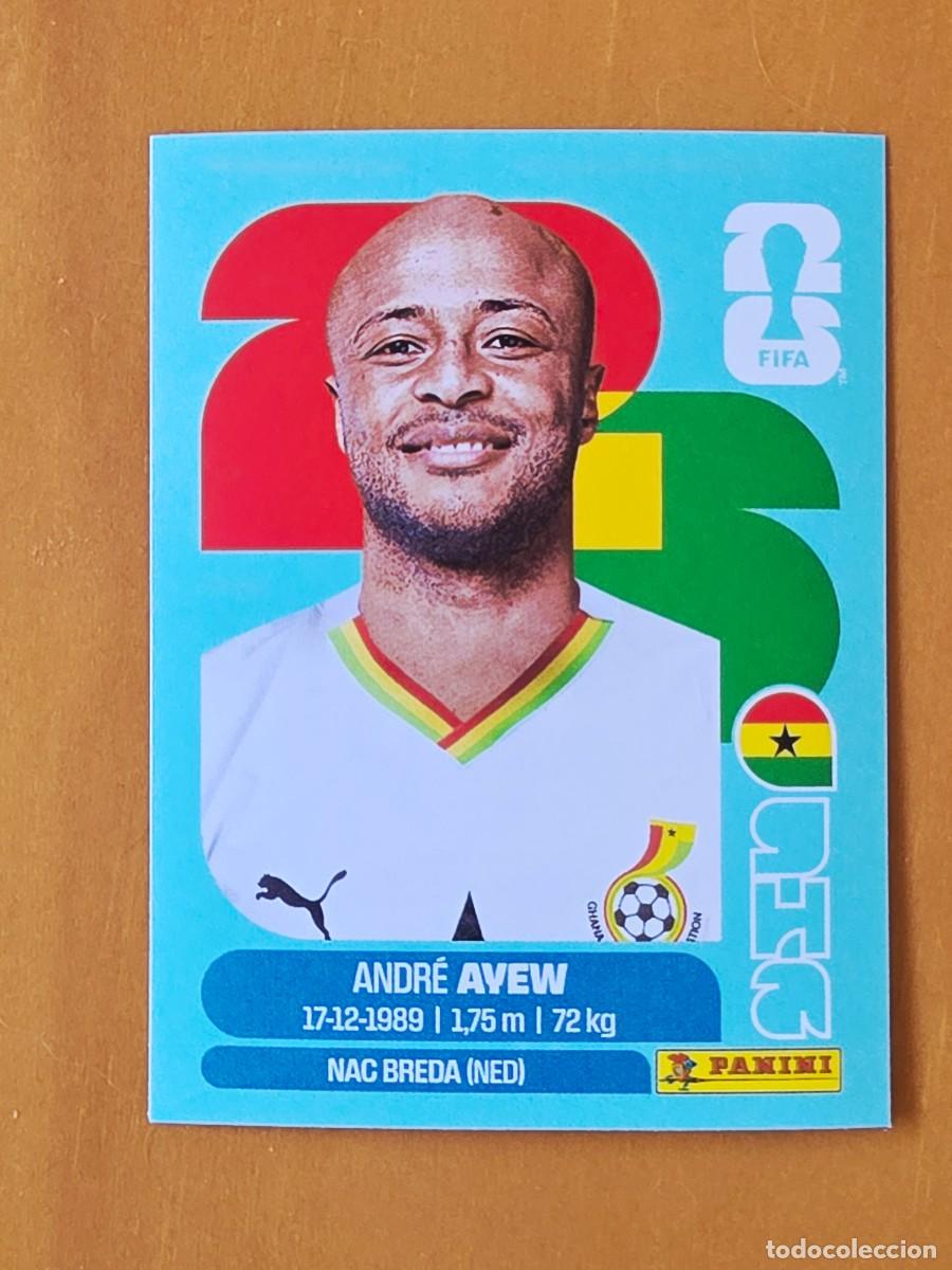 Cromos de f&uacute;tbol: GHA 17 Andr&eacute; Ayew, Ghana, Panini FIFA World Cup Mundial 2026 Sticker