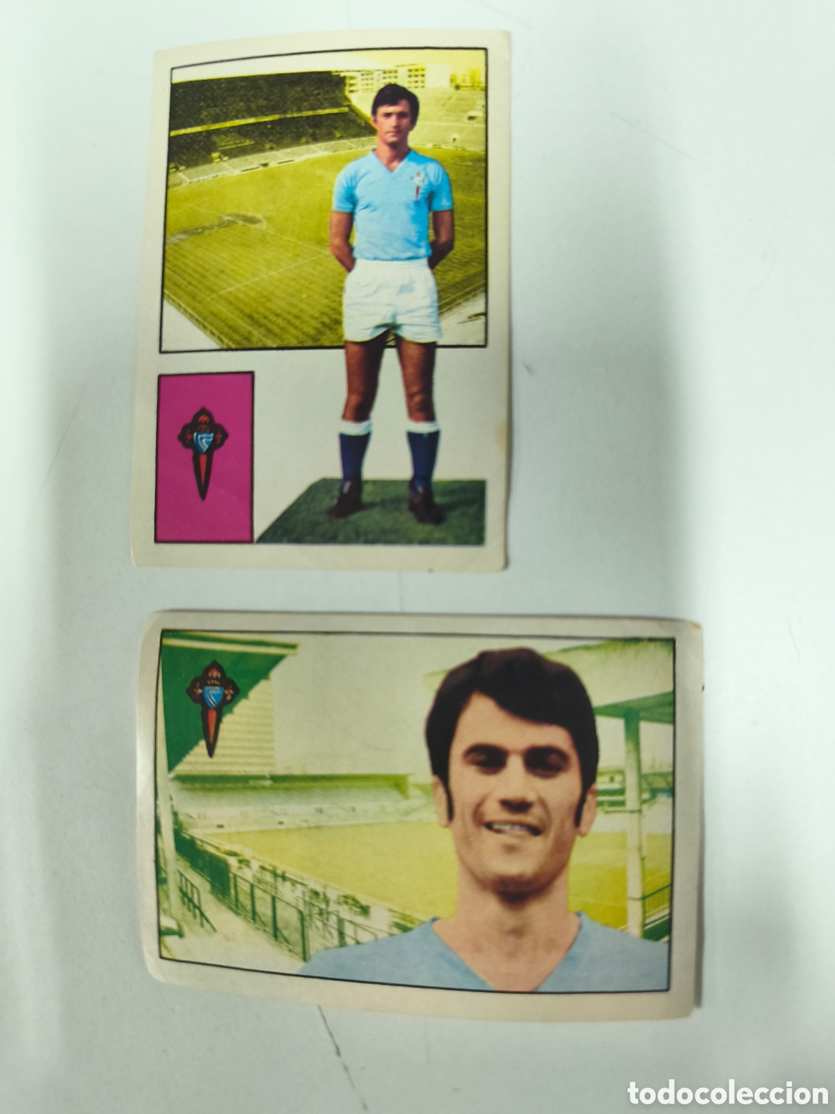 Cromos de Futebol: R.C.Celta 2 Cromos Futbol en Acci&oacute;n 1974