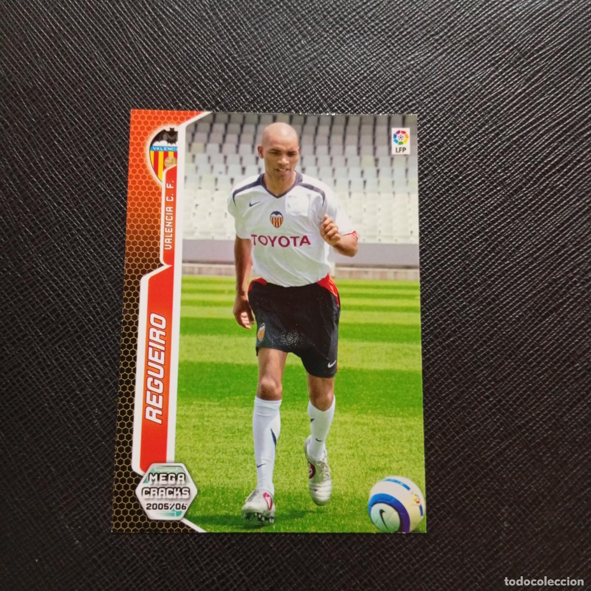 Cromos de f&uacute;tbol: 447 REGUEIRO VALENCIA PANINI MEGACRACKS 05 06 CROMO FUTBOL 2005 2006 - A213 PG469 FICHAJE