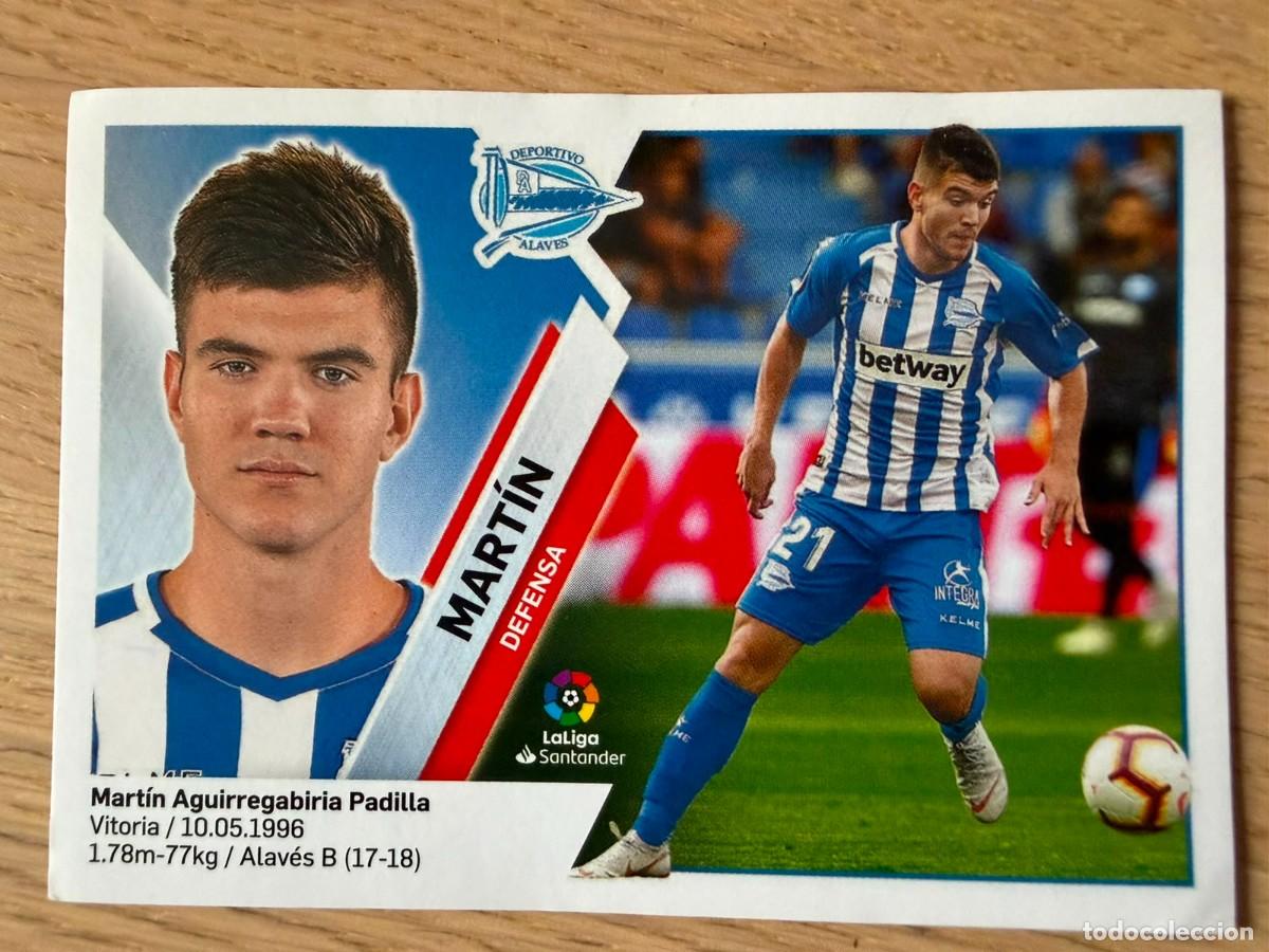 Cromos de f&uacute;tbol: 3 MARTIN ALAVES 19 20 2019 2020 LIGA SANTANDER COLECCIONES ESTE SIN PEGAR STICKER