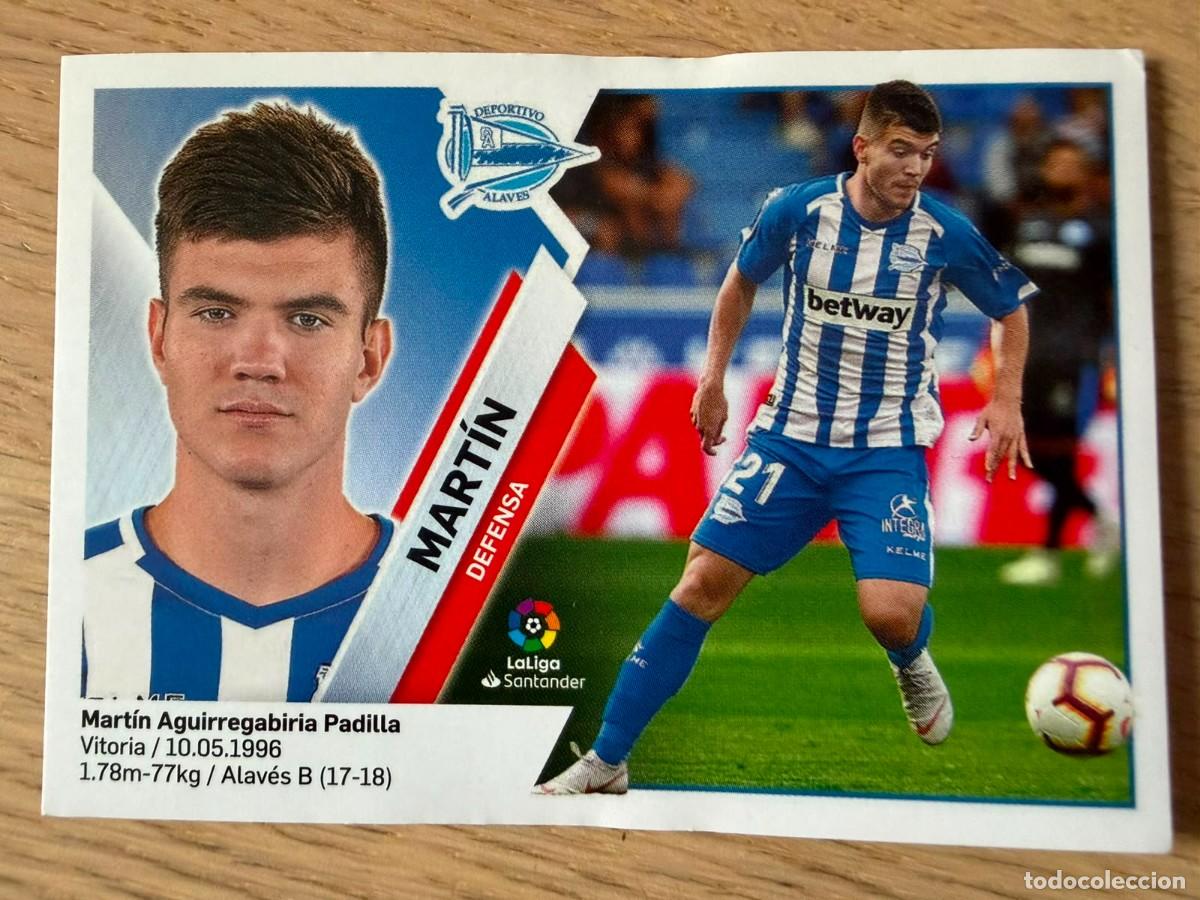 Cromos de f&uacute;tbol: 3 MARTIN ALAVES 19 20 2019 2020 LIGA SANTANDER COLECCIONES ESTE SIN PEGAR STICKER