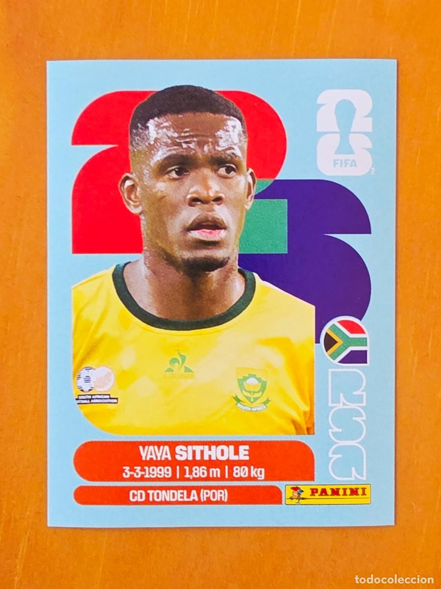 Cromos de f&uacute;tbol: RSA 15 Yaya Sithole, Sud&aacute;frica, Panini FIFA World Cup Mundial 2026 Sticker