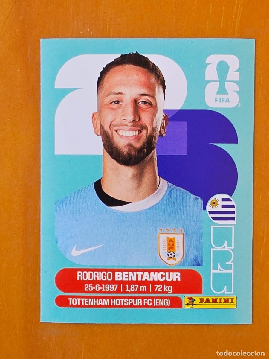 Cromos de f&uacute;tbol: URU 12 Rodrigo Bentancur, Uruguay, Panini FIFA World Cup Mundial 2026 Sticker