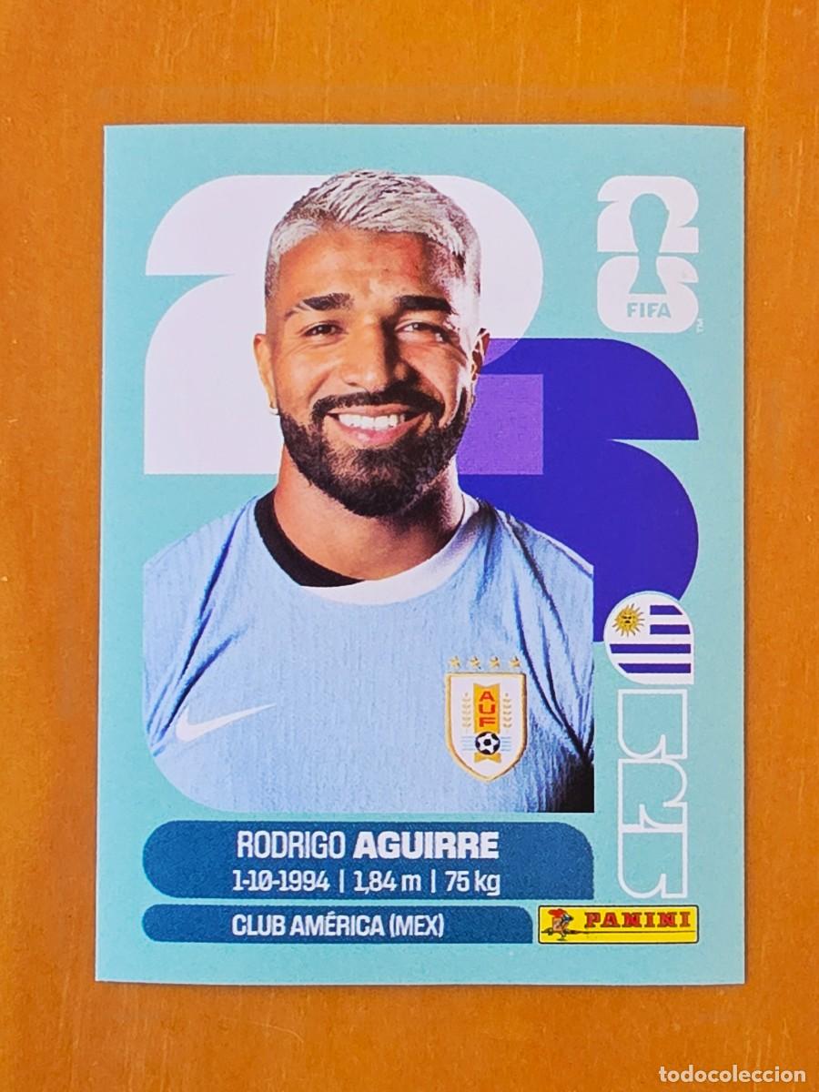 Cromos de f&uacute;tbol: URU 19 Rodrigo Aguirre, Uruguay, Panini FIFA World Cup Mundial 2026 Sticker