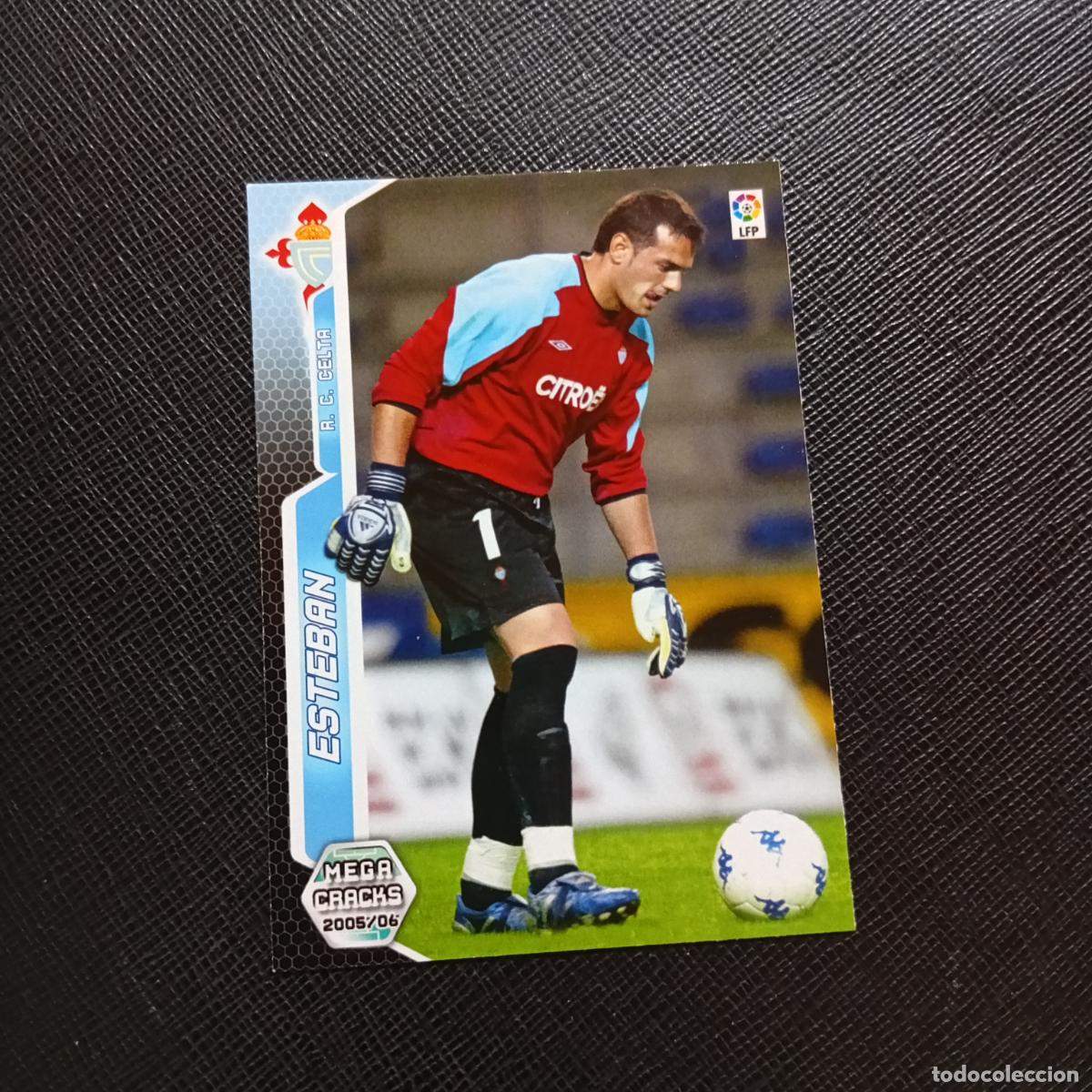 Cromos de f&uacute;tbol: 455 ESTEBAN CELTA PANINI MEGACRACKS 05 06 CROMO FUTBOL 2005 2006 - A213 PG478 FICHAJE
