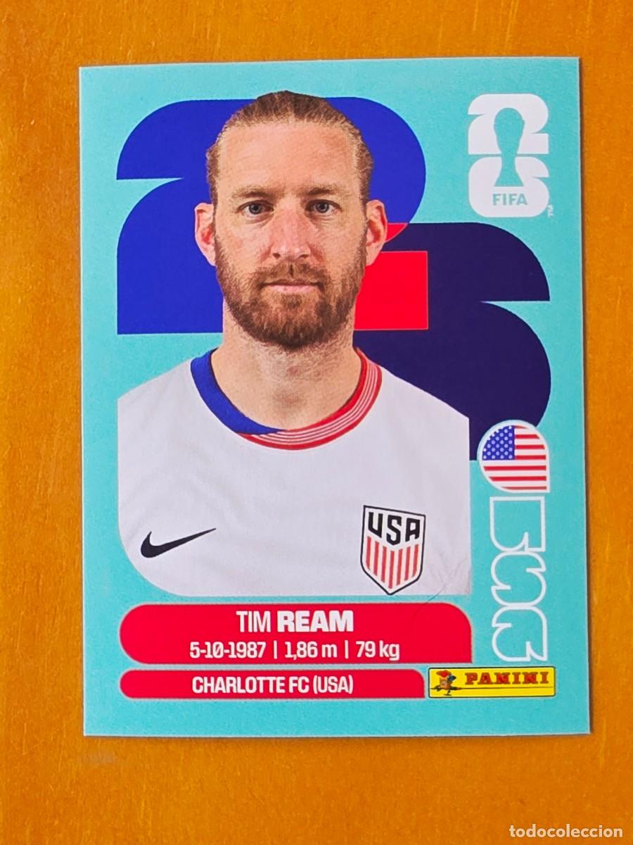 Cromos de f&uacute;tbol: USA 4 Tim Ream, Estados Unidos, Panini FIFA World Cup Mundial 2026 Sticker