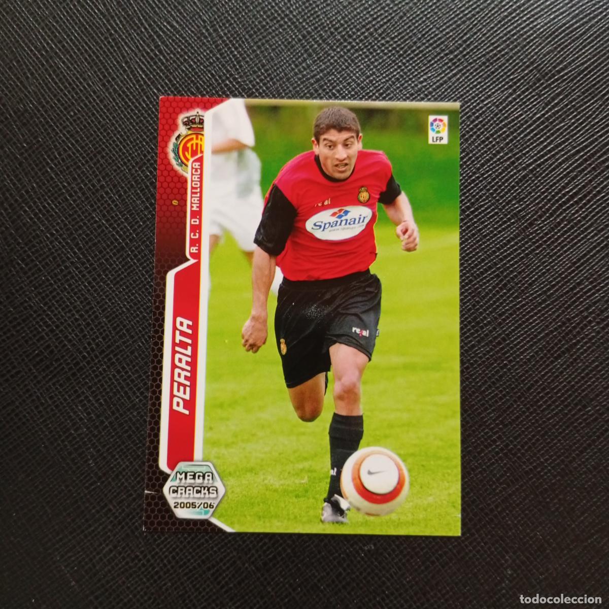 Cromos de f&uacute;tbol: 456 PERALTA MALLORCA PANINI MEGACRACKS 05 06 CROMO FUTBOL 2005 2006 - A213 PG478 FICHAJE
