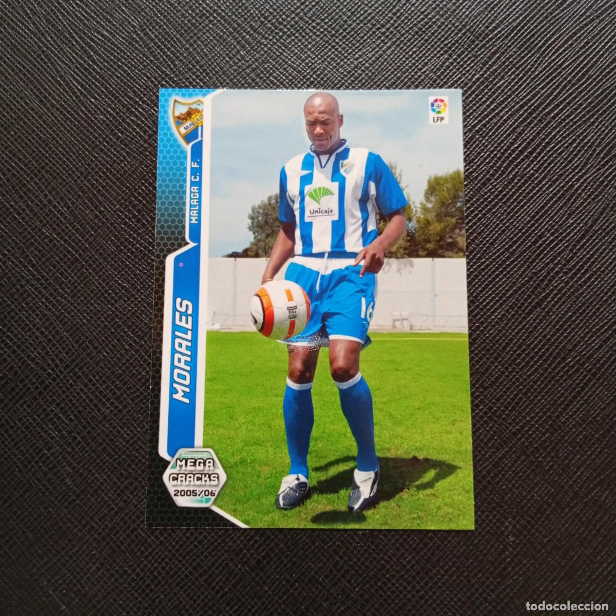 Cromos de f&uacute;tbol: 462 MORALES MALAGA PANINI MEGACRACKS 05 06 CROMO FUTBOL 2005 2006 - A213 PG487 FICHAJE