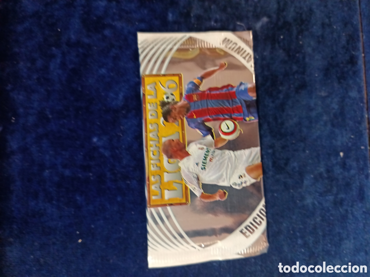 Cromos de f&uacute;tbol: 1 sobre mundicromo 2006 sin abrir