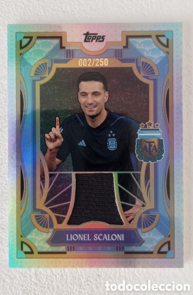 Cromos de f&uacute;tbol: Scaloni match worm/250
