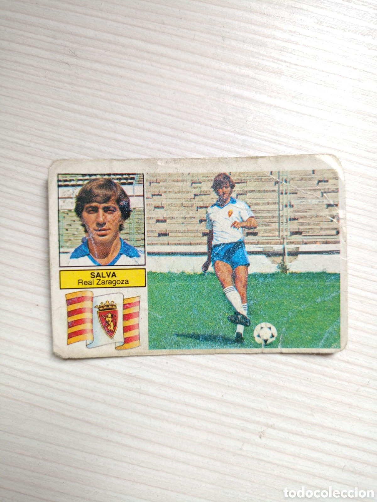Cromos de f&uacute;tbol: SALVA (R. ZARAGOZA) - &Uacute;LTIMOS FICHAJES N&ordm; 22 - LIGA 82/83 - EDICIONES ESTE