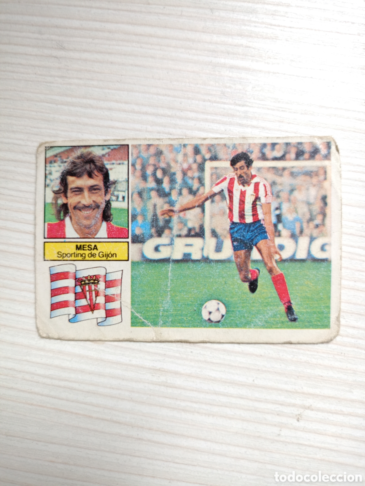 Cromos de f&uacute;tbol: MESA - SPORTING GIJ&Oacute;N - EDICIONES ESTE 1982-83 - 82/83