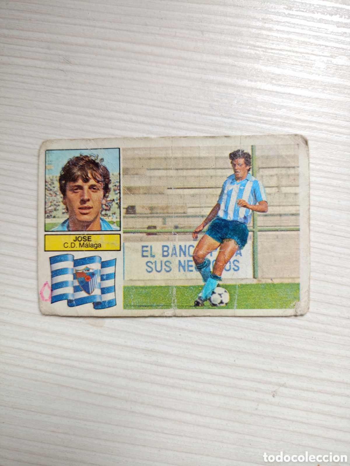 Cromos de f&uacute;tbol: JOSE (C.D. M&Aacute;LAGA) - CAMPEONATO DE LIGA 82/83 - EDICIONES ESTE
