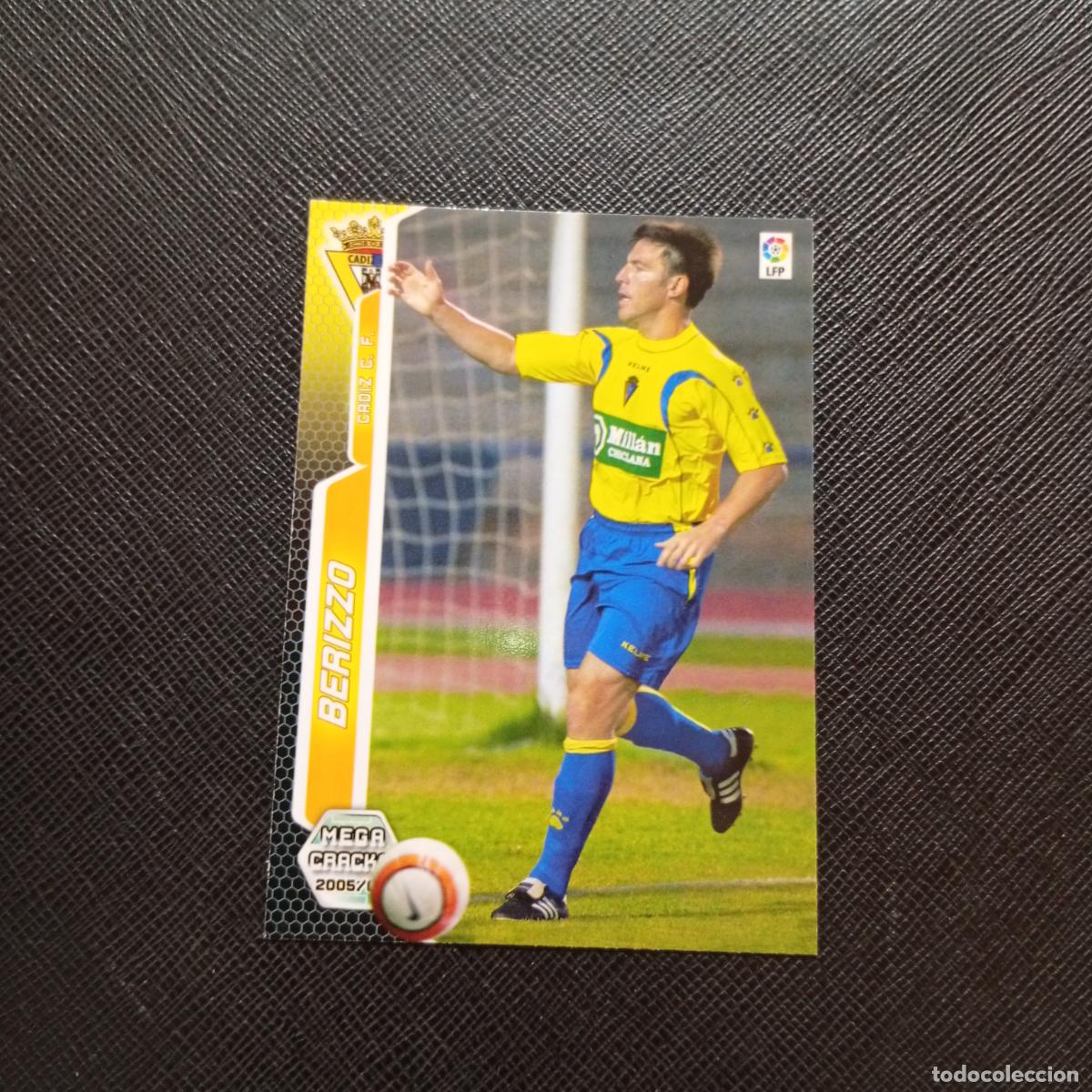 Cromos de f&uacute;tbol: 478 BERRIZO CADIZ PANINI MEGACRACKS 05 06 CROMO FUTBOL 2005 2006 - A45 PG3 FICHAJE