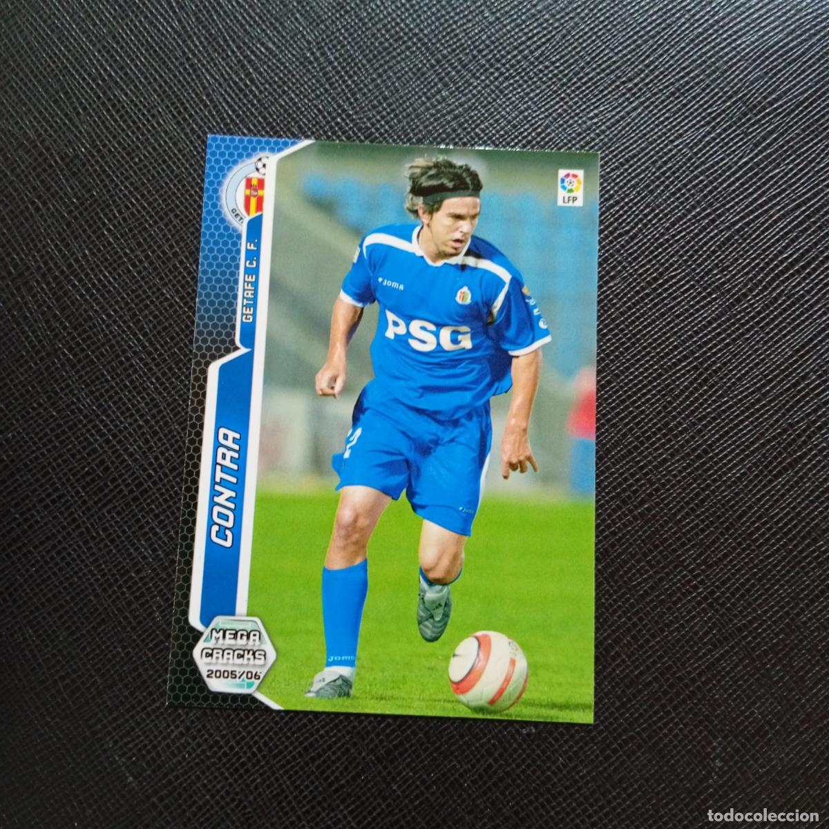 Cromos de f&uacute;tbol: 482 CONTRA GETAFE PANINI MEGACRACKS 05 06 CROMO FUTBOL 2005 2006 - A45 PG4 FICHAJE