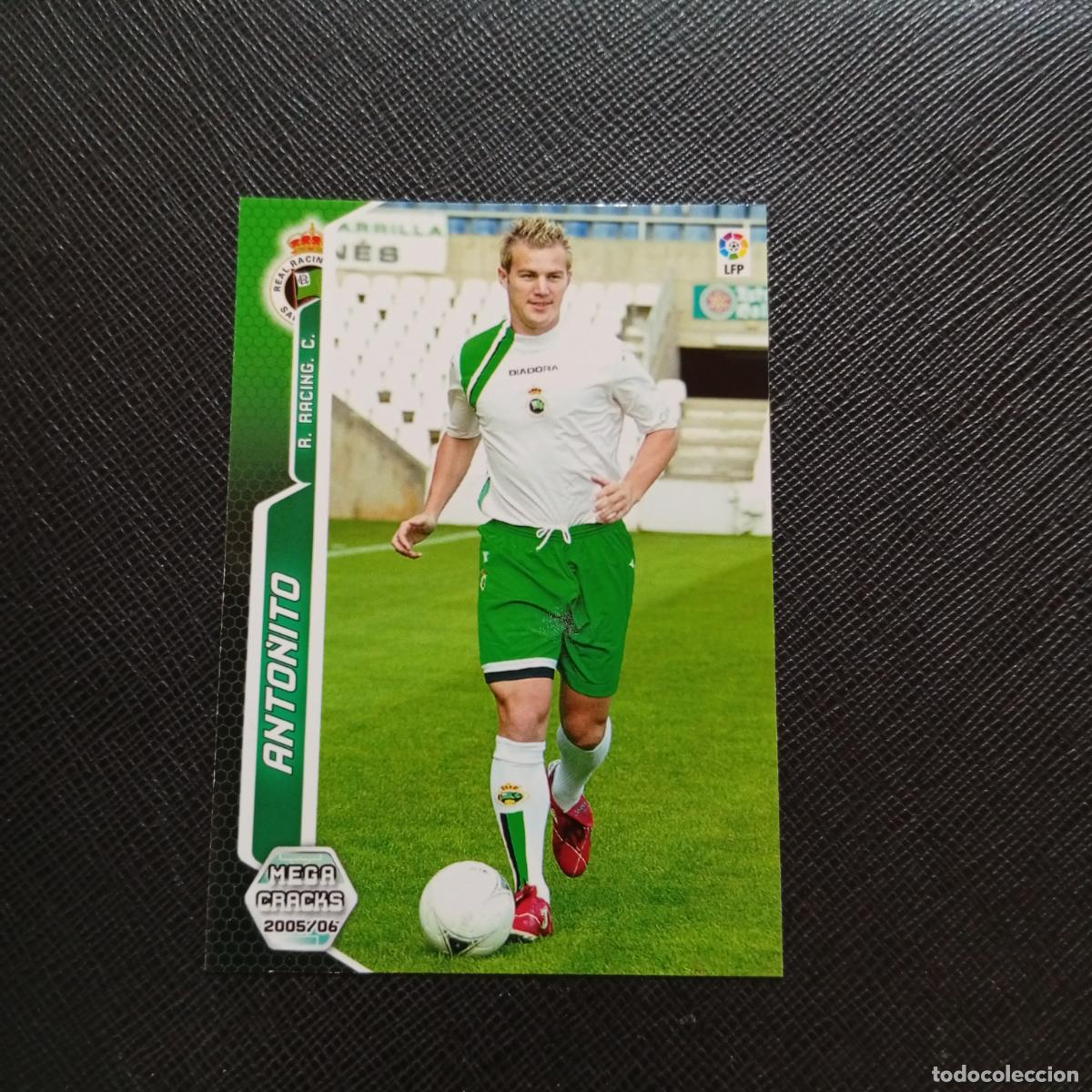 Cromos de f&uacute;tbol: 483 ANTO&Ntilde;ITO RACING PANINI MEGACRACKS 05 06 CROMO FUTBOL 2005 2006 - A45 PG5 FICHAJE