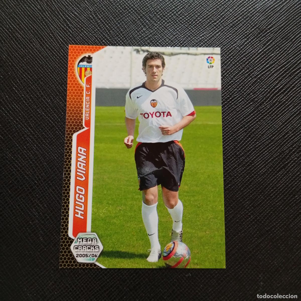 Cromos de f&uacute;tbol: 486 HUGO VIANA VALENCIA PANINI MEGACRACKS 05 06 CROMO FUTBOL 2005 2006 - A45 PG11 FICHAJE