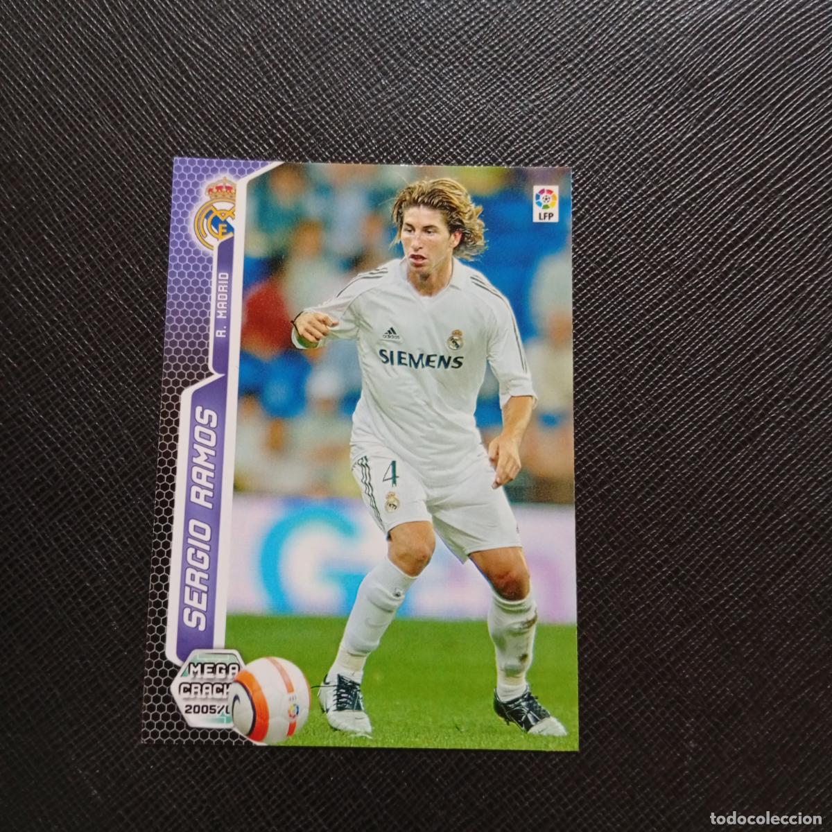 Cromos de f&uacute;tbol: 487 SERGIO RAMOS REAL MADRID PANINI MEGACRACKS 05 06 CROMO FUTBOL 2005 2006 - A45 PG12 FICHAJE