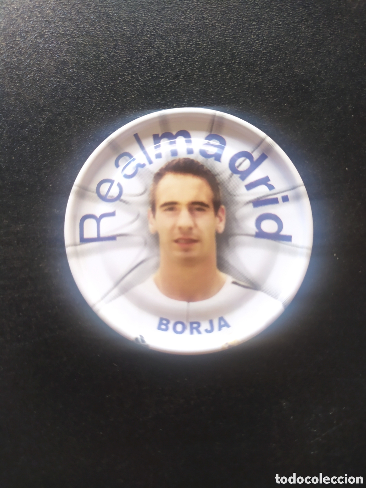 Cromos de f&uacute;tbol: Metal rappers 2004 2005 04 05 magic box int Borja n&deg; 77 Real Madrid