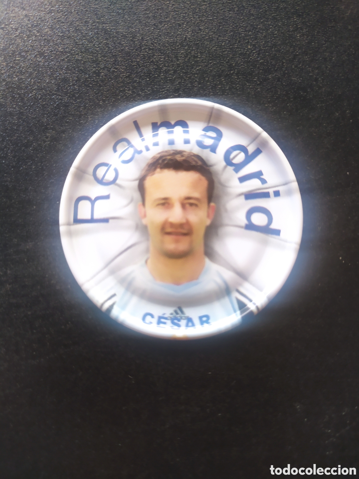 Cromos de f&uacute;tbol: Metal rappers 2004 2005 04 05 magic box int Cesar n&deg; 79 Real Madrid
