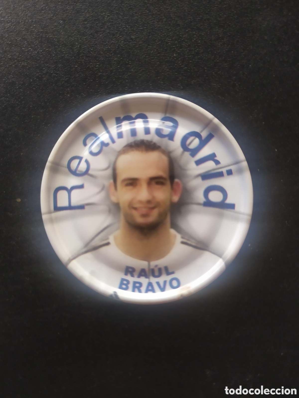 Cromos de f&uacute;tbol: Metal rappers 2004 2005 04 05 magic box int Ra&uacute;l Bravo n&deg; 83 Real Madrid