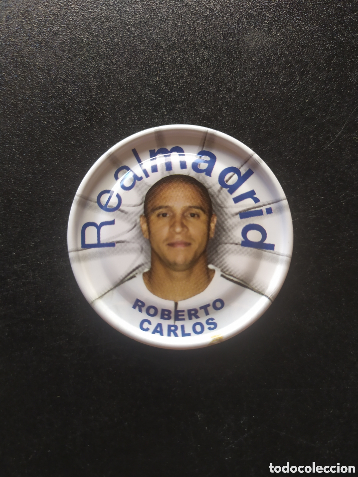 Cromos de f&uacute;tbol: Metal rappers 2004 2005 04 05 magic box int Roberto Carlos n&deg; 93 Real Madrid