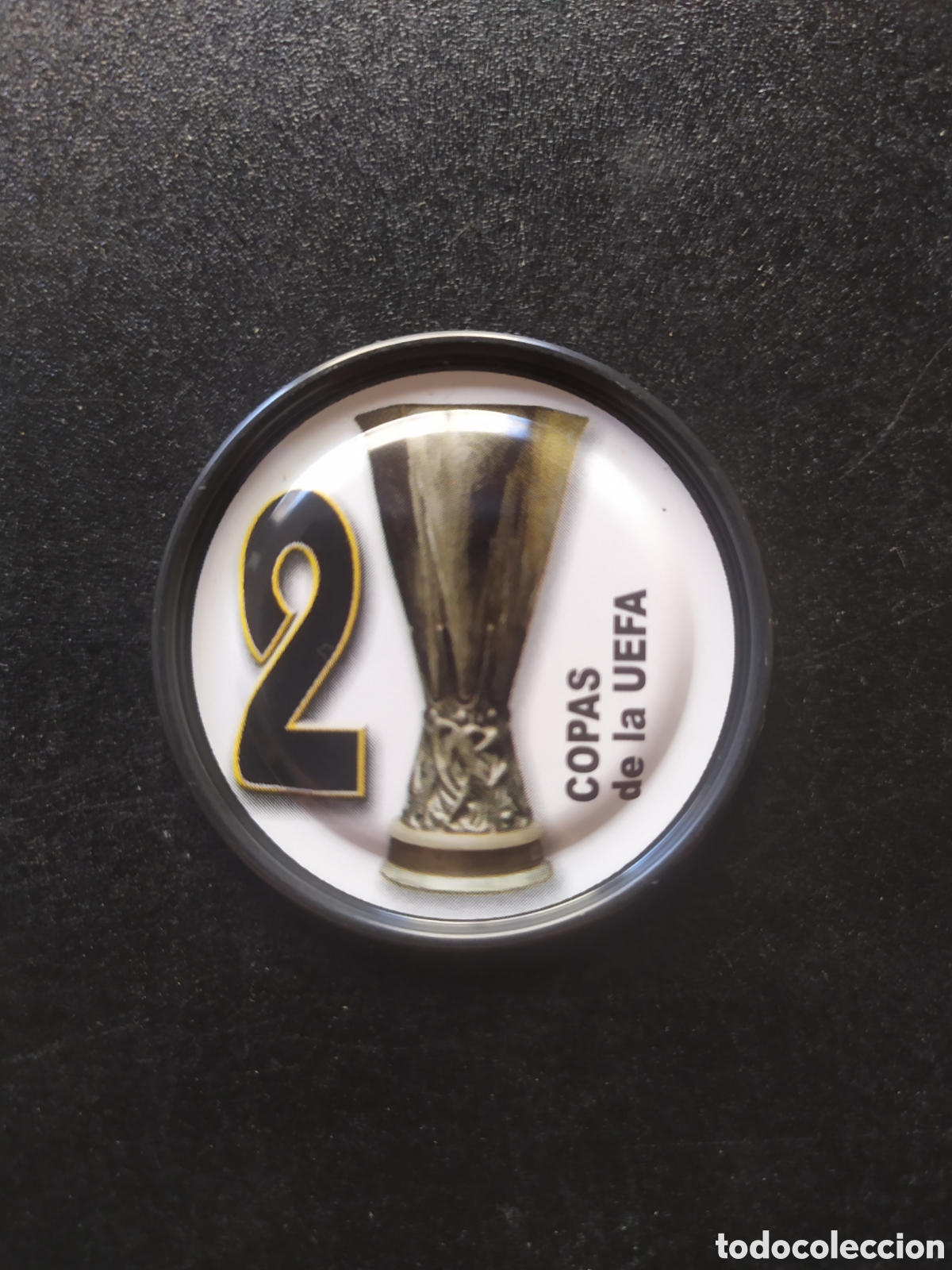 Cromos de f&uacute;tbol: Metal rappers 2004 2005 04 05 magic box int copa UEFA n&deg; 104 Real Madrid