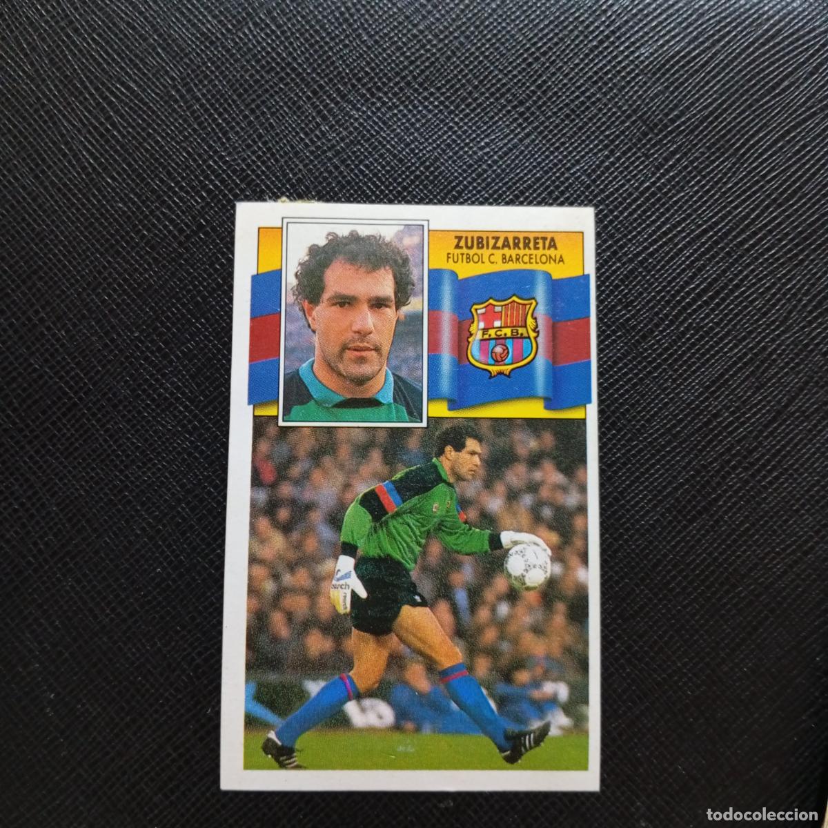 Cromos de f&uacute;tbol: ZUBIZARRETA BARCELONA ESTE 1990 1991 CROMO FUTBOL LIGA 90 91 - DESPEGADO - A37 PG1