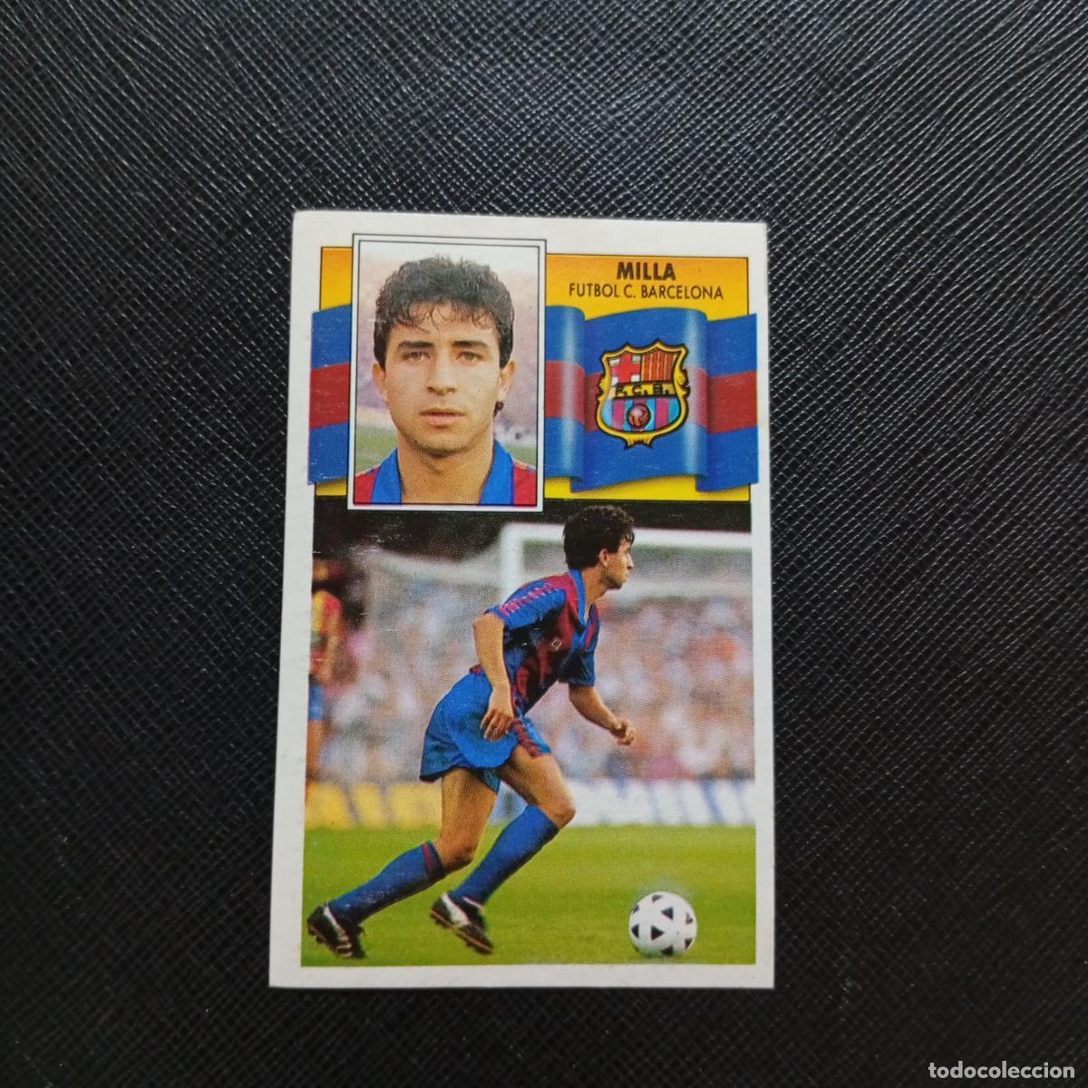 Cromos de f&uacute;tbol: MILLA BARCELONA ESTE 1990 1991 CROMO FUTBOL LIGA 90 91 - DESPEGADO - A37 PG10 BAJA