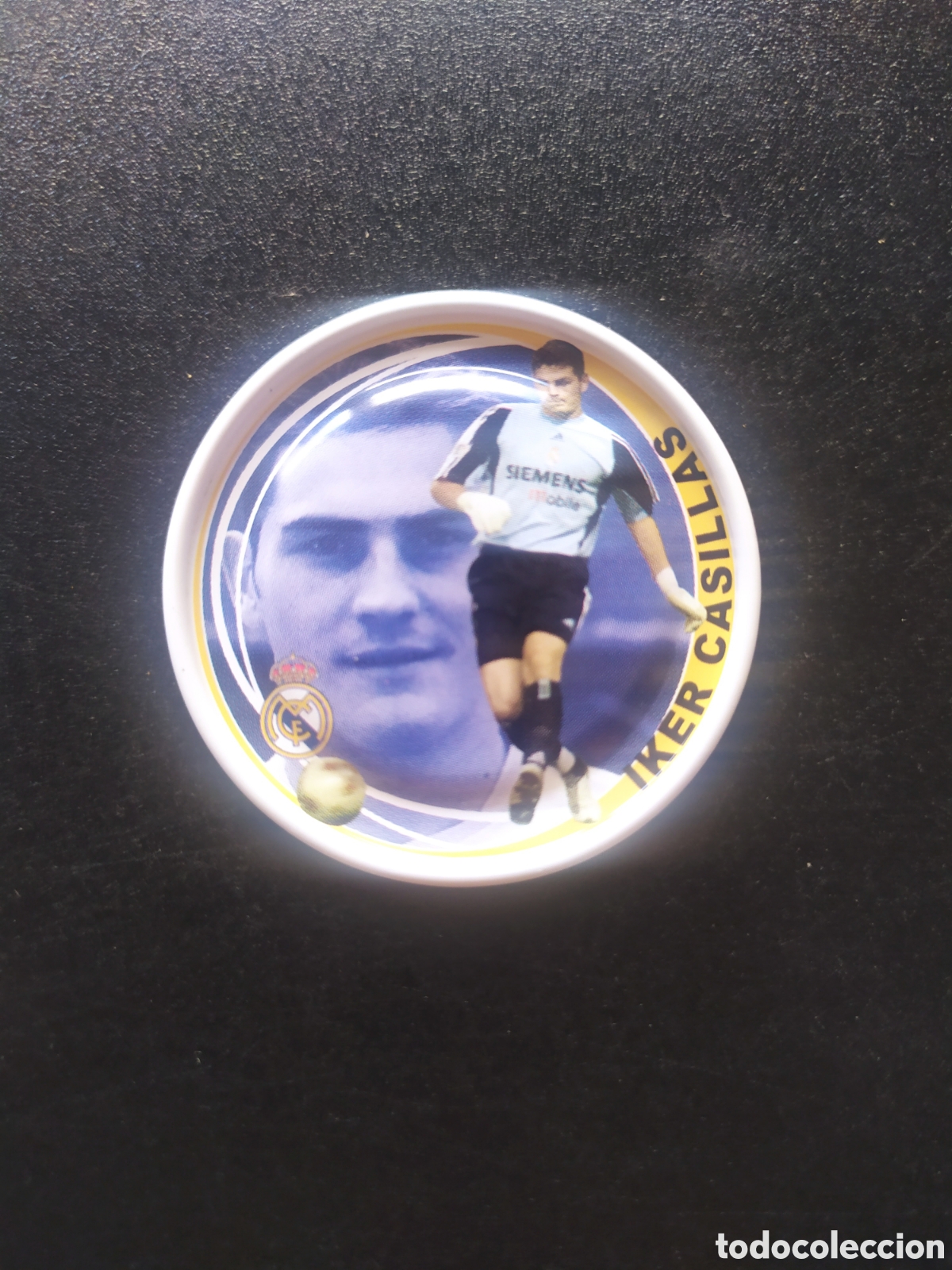 Cromos de f&uacute;tbol: Metal rappers 2004 2005 04 05 magic box int Casillas n&deg; 52 Real Madrid