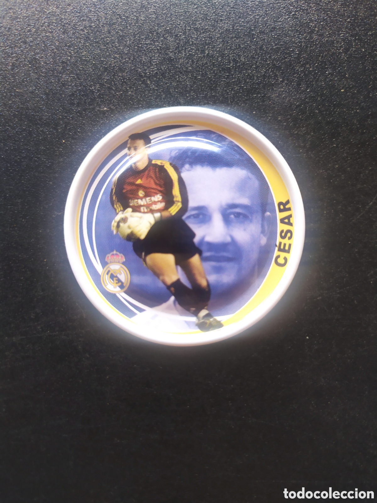Cromos de f&uacute;tbol: Metal rappers 2004 2005 04 05 magic box int C&eacute;sar n&deg; 53 Real Madrid