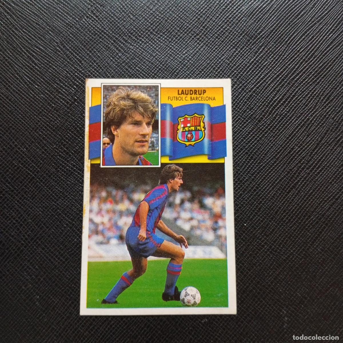 Cromos de f&uacute;tbol: LAUDRUP BARCELONA ESTE 1990 1991 CROMO FUTBOL LIGA 90 91 - DESPEGADO - A37 PG10
